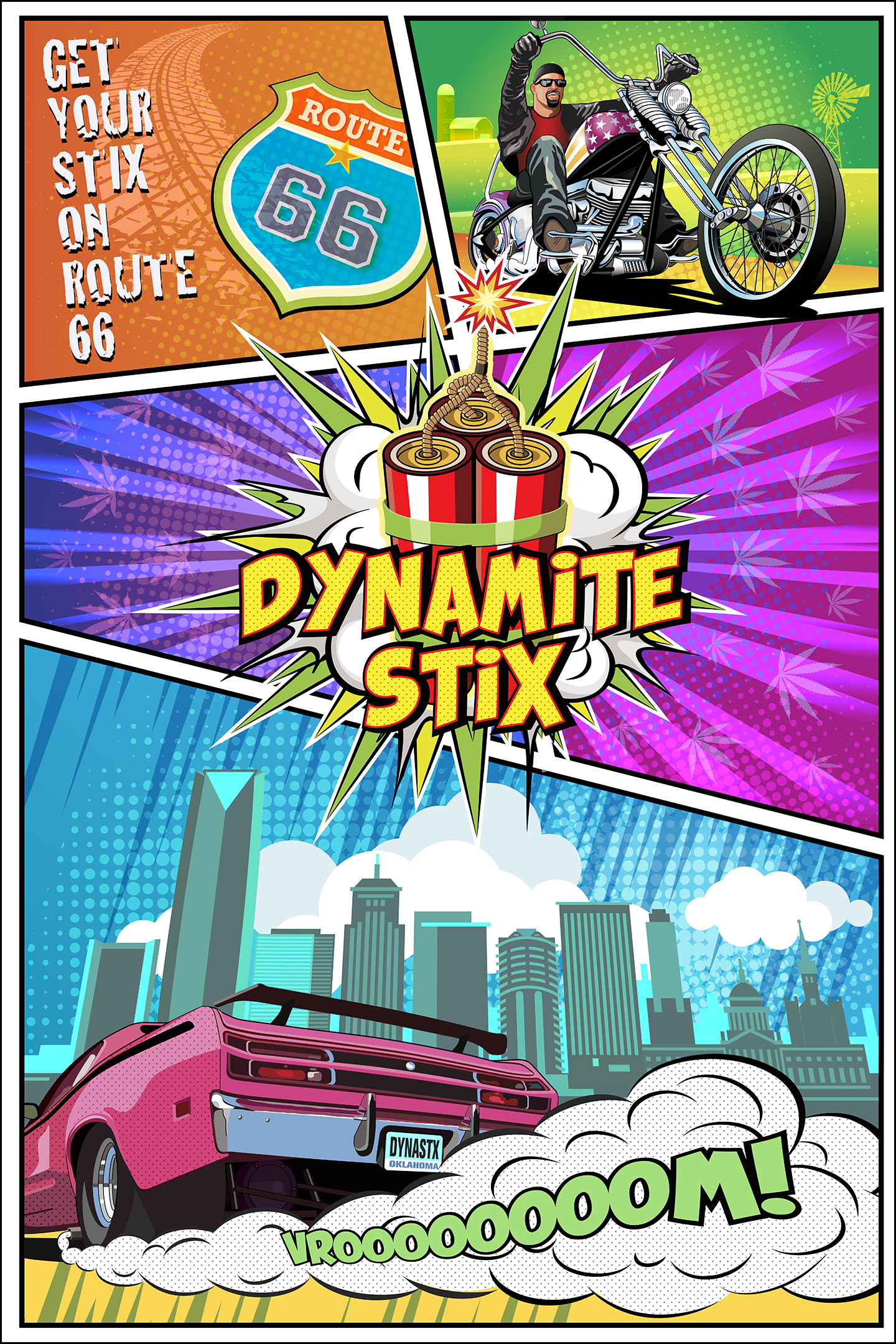 Dynamite Stix Promo Poster