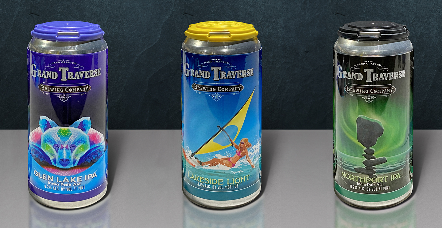 Grand Traverse Brewing Co Tall Boys